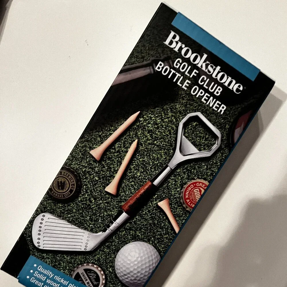Golf Club Bottle Opener by Brookstone‎ (new/h/x)
